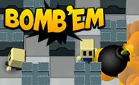bomberman spel.
